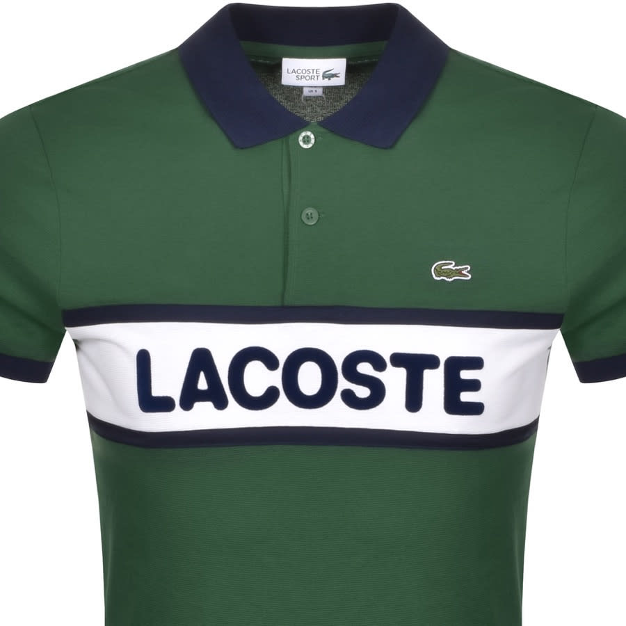 Alternative Image for ProductLacoste Sport Short Sleeved Polo T Shirt Green2